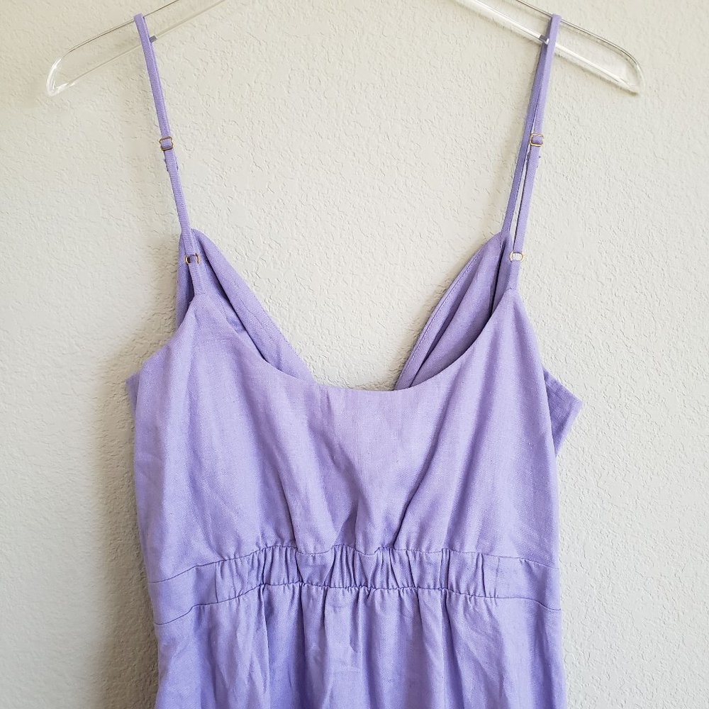 SMYM Moby Tie Maxi Midi Dress Lilac XL - Picture 4 of 9